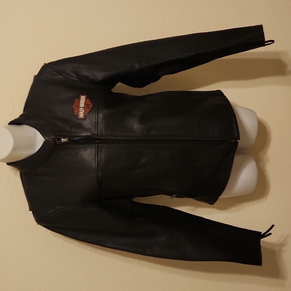 Women's Harley-Davidson leather riding jacket size Xs